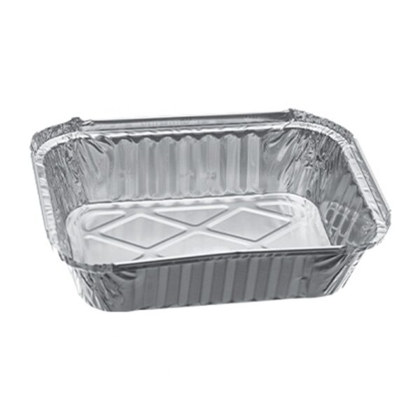 Bandeja Marmita Aluminio Retangular 1150ml BricoFlex 100uni - Image 2