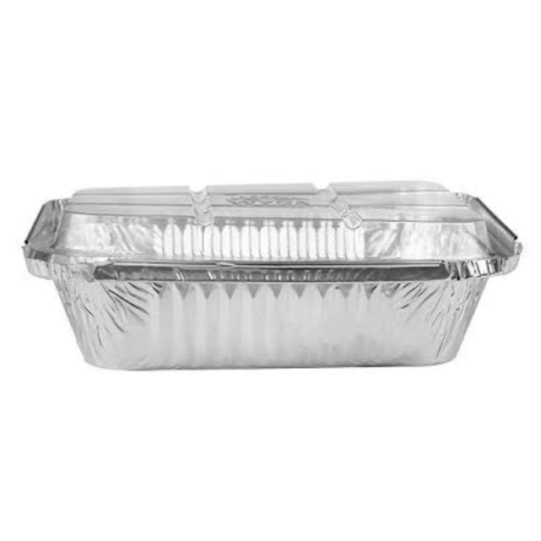 Bandeja Marmita Aluminio Retangular 500ml BricoFlex 100uni - Image 2